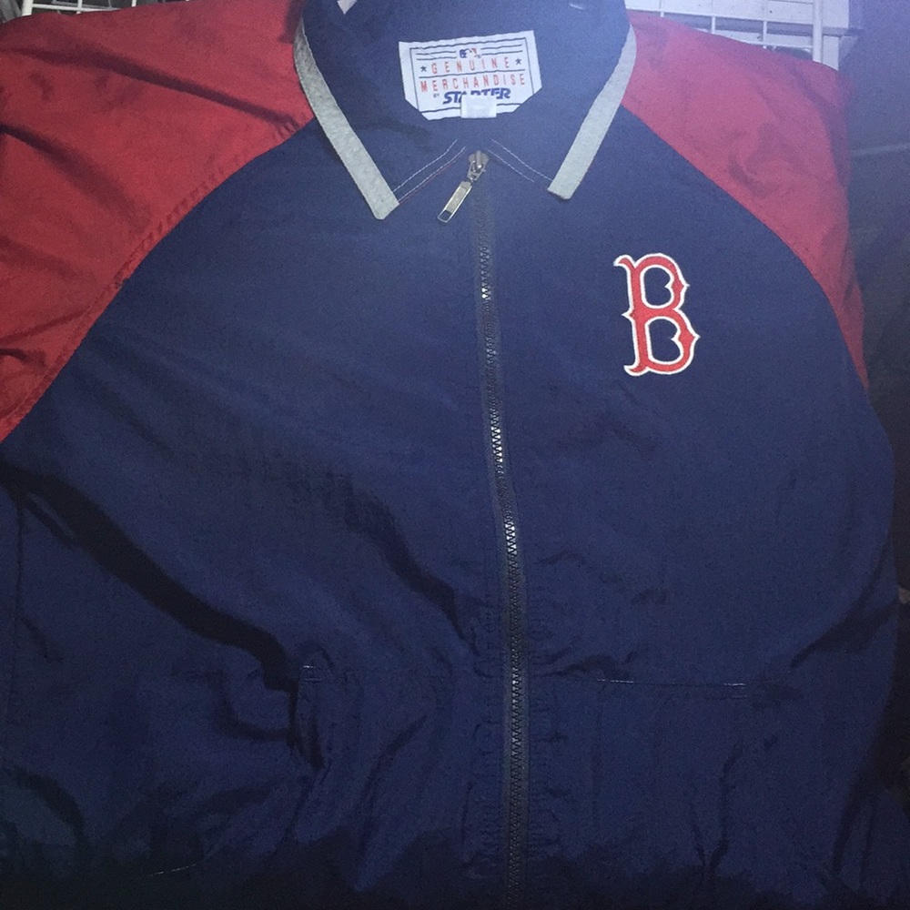Red Socks Windbreaker